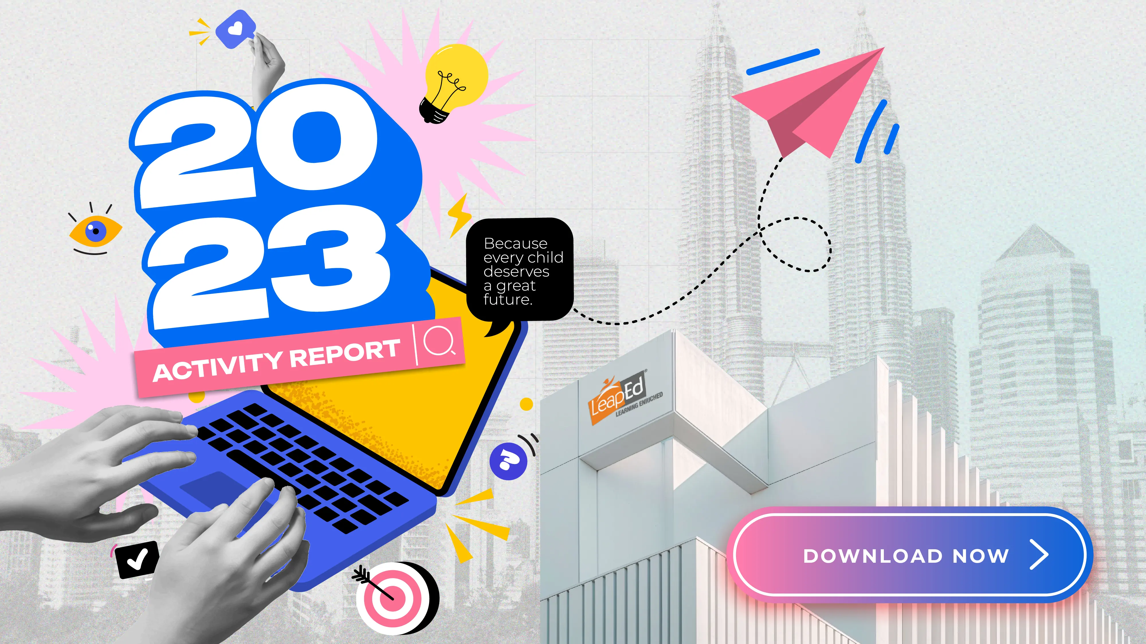 Activity Report 2023 cover artwork